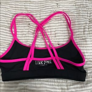 VS PINK - yoga crossback sports bra. size:M